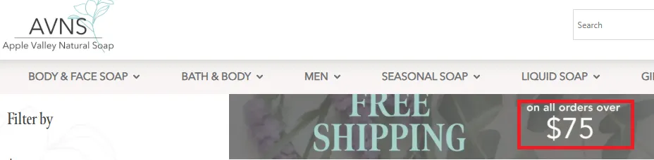 Applevalleynaturalsoap free shipping offer